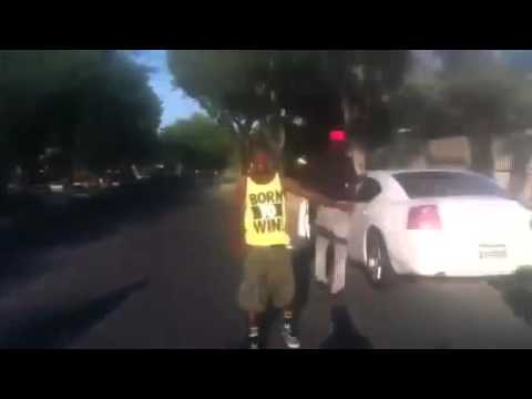 LA Street Fight Hood Fight