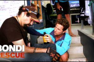 Man Has Terrifying Epileptic Seizure In Bondi Lifeguard Tower