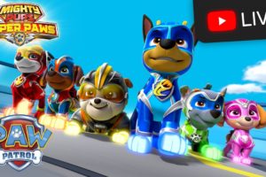 *NEW* ?PAW Patrol MIGHTY PUPS 24/7! Cartoons for Kids! Rescue Episodes MARATHON