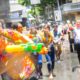 SONGKRAN FESTIVAL 2018!! Thai Street Food Tour and WATER FIGHT PARTY in Bangkok, Thailand!