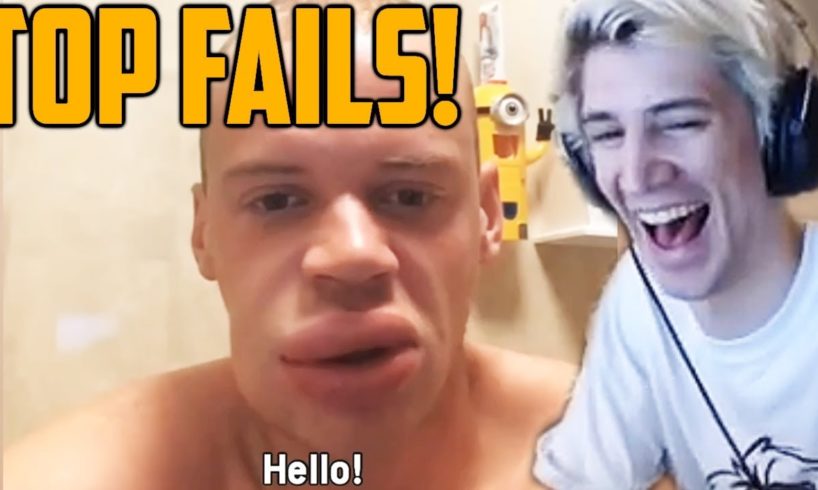 xQc Reacts to Top 100 Fails of the Year (2019) | FailArmy