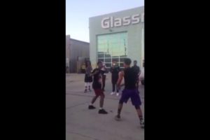 18 Crazy Hood Fight In North Dakota