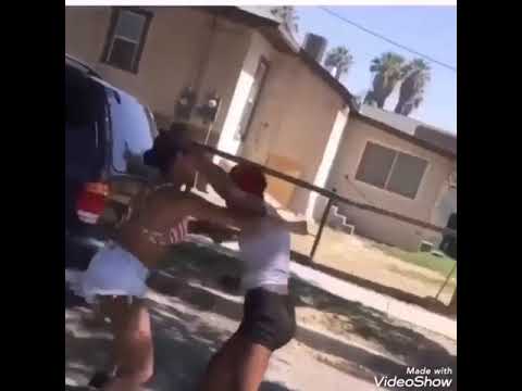 2 girls fighting over rapper DABABY.