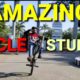 Amazing Cycle Stunts | School Students Doing Stunts With Cycle | Furqan Minto