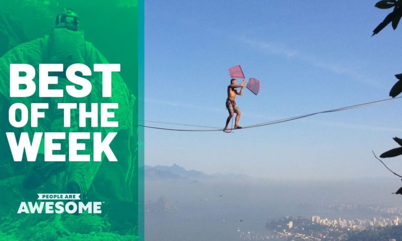 Best of the Week: Slackline Tricks, Extreme Cup Juggling & More | People Are Awesome