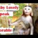 Cute baby monkey try speaking to me for play with him