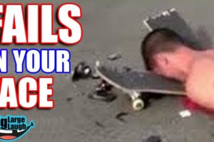 ? DON'T USE YOUR FACE TO PLAY SKATEBOARD ? Ultimate Funny Fails 2019 | Funny Compilation