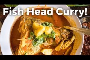 Fish Head Curry in Singapore - Giant Fish Head, Amazing Singaporean Food!