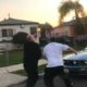 Hood Fight. South Central, CA. 2019