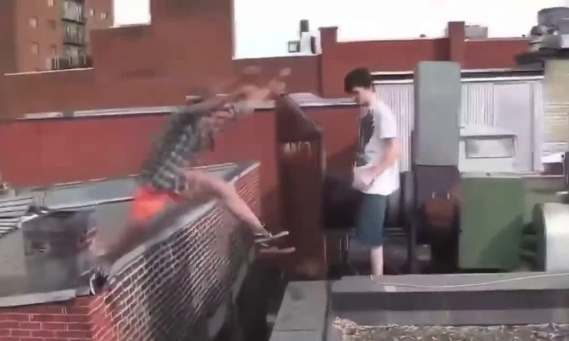 I put Ali-a intro music over near death situations