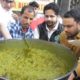 Indian People Enjoying Free Khichdi Distribution to All - Makar Sankranti 2020