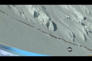 Mt. Everest Deaths: Mountain Climbers' Crowded Trail Seen in Video