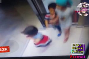 Near death- a boy accidentally hanged himself in the elevator