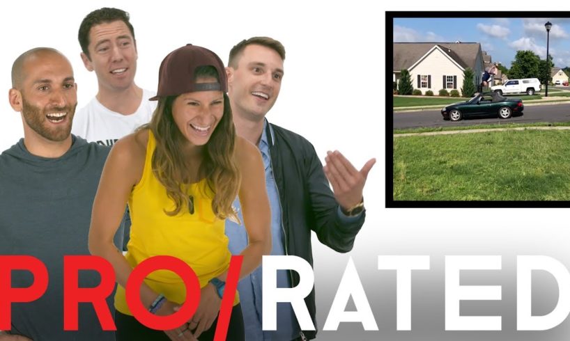 Pro/Rated: Athletes React to Skateboarding, Snowboarding & More | People Are Awesome