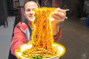 The BEST Noodles in the WORLD!!! Chinese FIRE NOODLE + Street Food Tour of Chongqing - EXTREME!!!