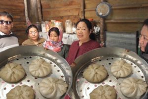 They are Hard Working & Self Employed - Ladies Preparing Typo (Big Momo ) - Darjeeling Local Food