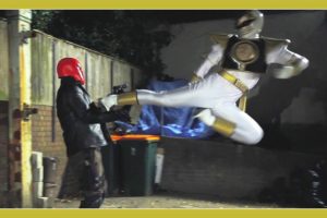 White Ranger Vs Red Hood Fight Scene | Power Rangers vs DC | Flips & Kicks