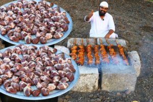 100 Goat Hearts Barbeque | Chicken Biryani Recipe| Nawabs