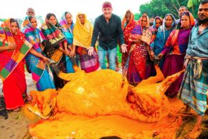 600 POUND WATER BUFFALO!! Bangladesh's Secret Youtube Food Village!!!