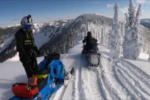 ABANDONED T-REX SNOWMOBILE RECOVERY 2018 SKI-DOO 850 SUMMIT X 175