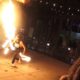 Amazing Ninja Fire Spinning Flaming Staffs and Blowing Fire! People Are Awesome