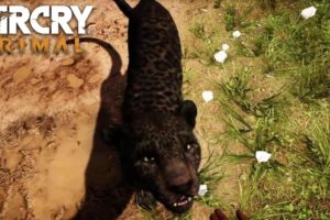 FAR CRY PRIMAL - Rare Black Jaguar Animal Fight Compilation (PS4) HD