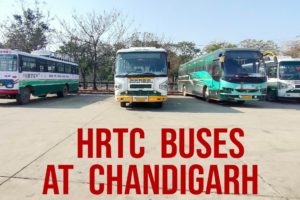 HRTC Buses Compilation | Chandigarh