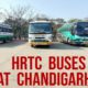 HRTC Buses Compilation | Chandigarh