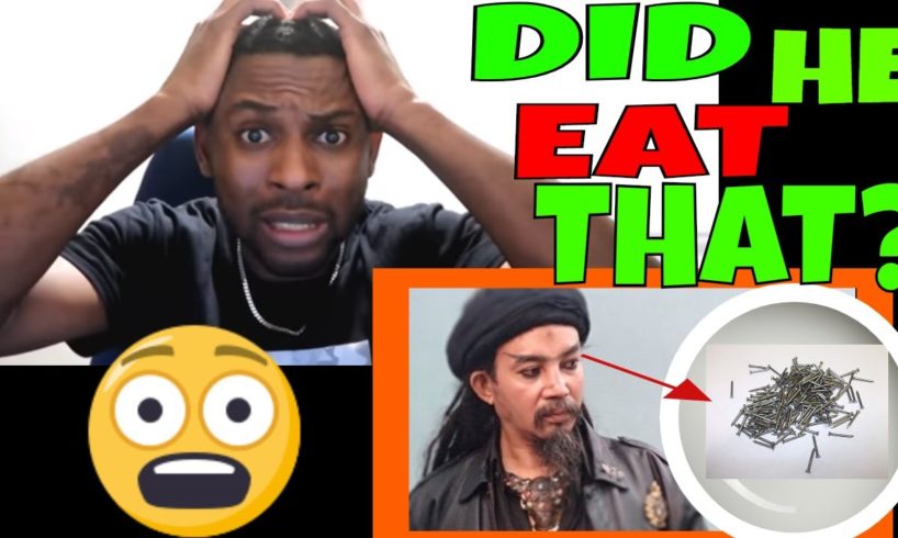 Indonesian Jack Sparrow - EATING NAILS?? PEOPLE ARE AWESOME! | Master Limbad REACTION