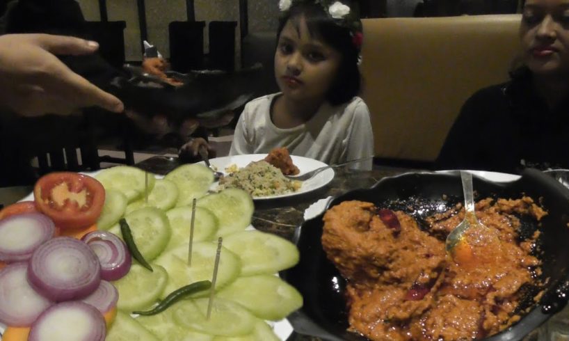 Lunch with Lalchi Chicken Gosht @ 325 rs - New Royal Bengal The Dhaba