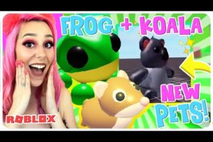 *NEW PETS*  KOALA + FROG PET IN ADOPT ME! New Aussie Egg Updates In Roblox Adopt Me!