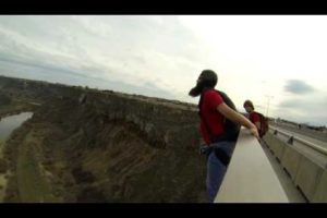 Near Death BASE Jump