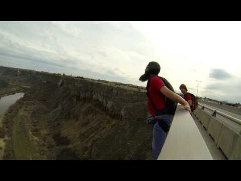 Near Death BASE Jump