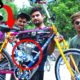 People are Awesome || Motorized bicycle || Assembled by wahab jerry || Bicycle ONE WHEELING