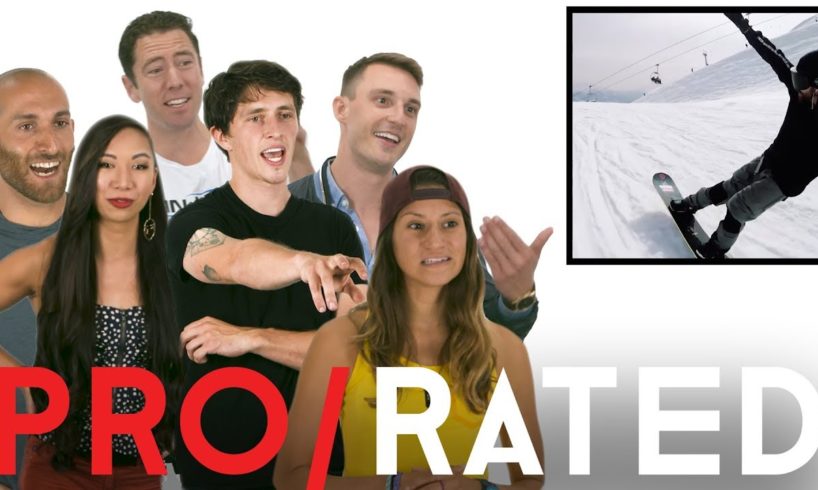Pro/Rated: Athletes React to Basketball, Snowboarding & More | People Are Awesome