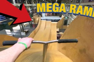 SCOOTER Vs MEGA RAMP! (SCARY)