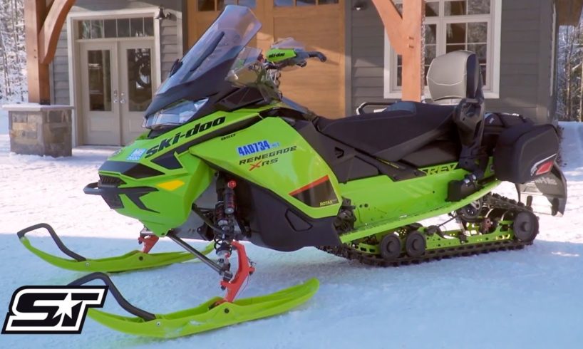 Ski Doo Renegade 850 XRS Fully Jammed With LinQ Accessories!