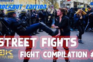 Street Fight Compilation - Street Brawls and Hood Fight Knockouts Edition