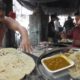 Strong Indian Man Selling Jharpit Paratha - 100 gram @ 12 rs - Kolkata Street Food