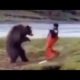 The Kung Fu bear Vs man -|funny animal fight |