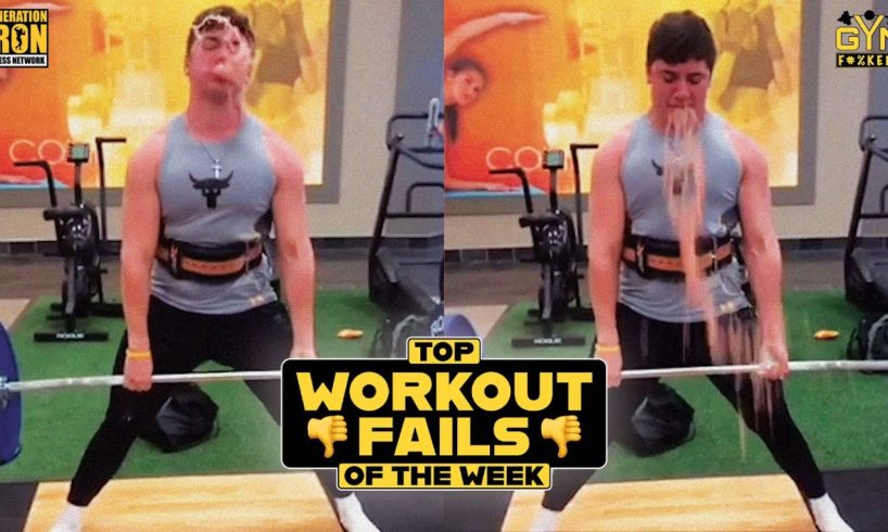 Top Workout Fails Of The Week: Throwing Up Christmas Dinner Mid-Deadlift | December 2019 - Part 3