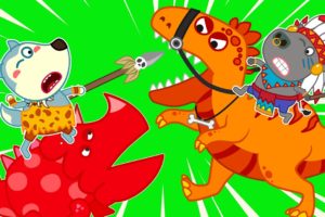 Wolfoo Rescues Baby Dinosaur in Jurassic World - Animal Rescue | Wolfoo Family Kids Cartoon