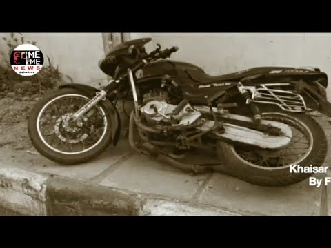 accident a man who was riding a bike died after being hit by a car near Rail Nilayam in Secunderabad