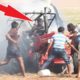"Near Death Captured"/Tractor Driver "Nearly Died" Saving He's Tractor From Fire/#Tractorvideos/M W