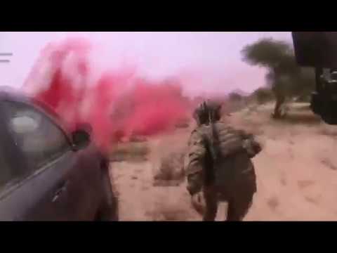 18 + The death of US soldiers. The ambush of IGIL on the American patrol in October 2017. (GoPro)