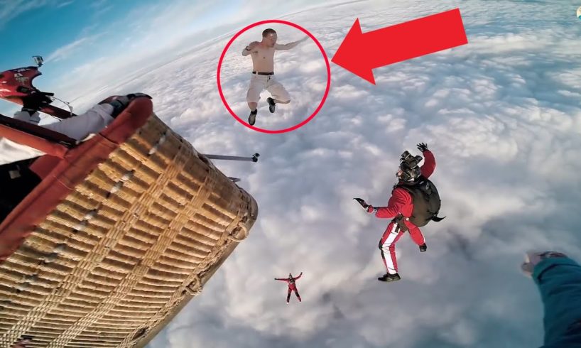5 Terrifying Near Death Sky Diving Experiences Caught on Camera