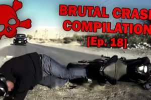 BIKER ROULETTE - BRUTAL CRASH COMPILATION [Ep. 18]