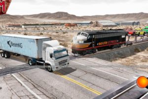 BeamNG Drive Diesel Train VS Heavy Vehicles #11