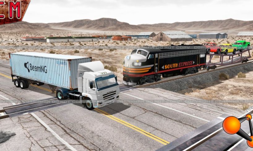 BeamNG Drive Diesel Train VS Heavy Vehicles #11