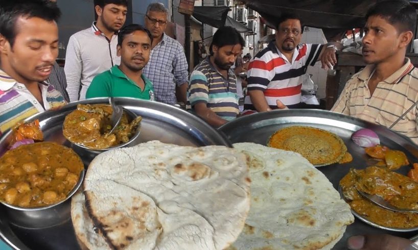 Best Place To Eat Pure Veg Food In Kolkata - 2 Naan Roti with Two Curry @ 38 rs Only